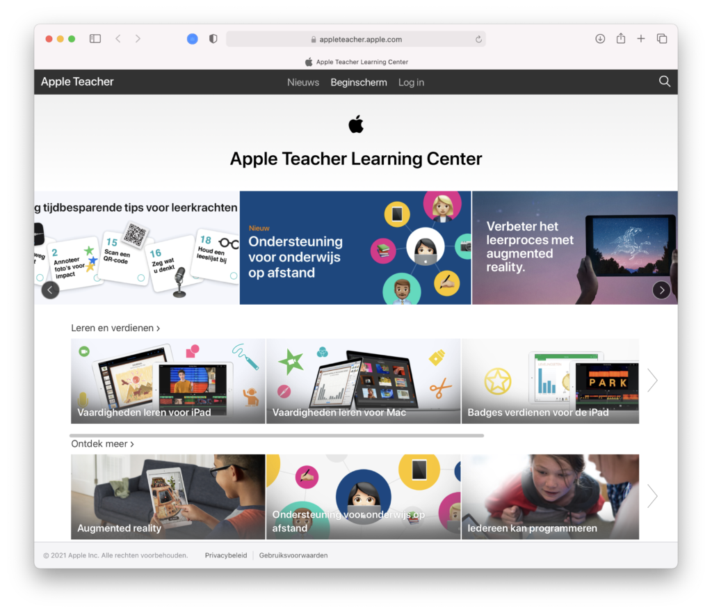 Apple Teacher Learning Center