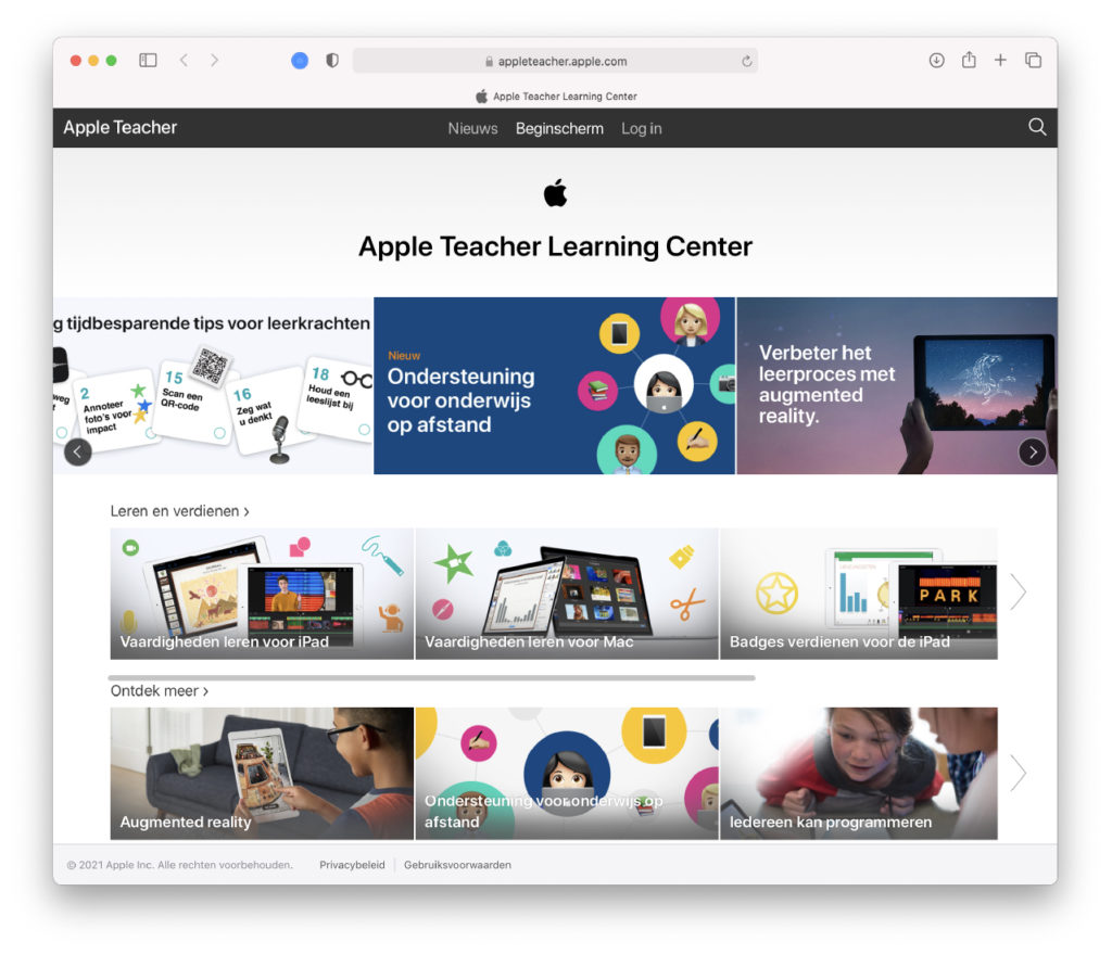 Apple Teacher Learning Center